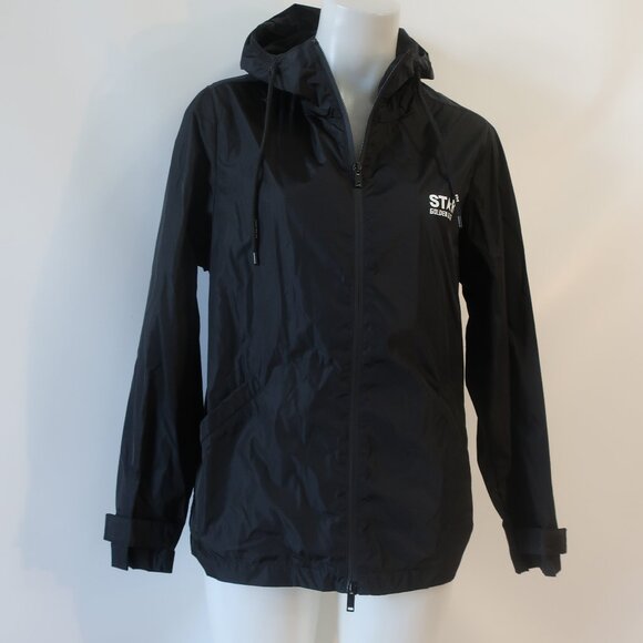 Golden Goose Daris GWP01032-P000596.80203 Star Windbreaker Jacket 38 US/XXS - Picture 6 of 12